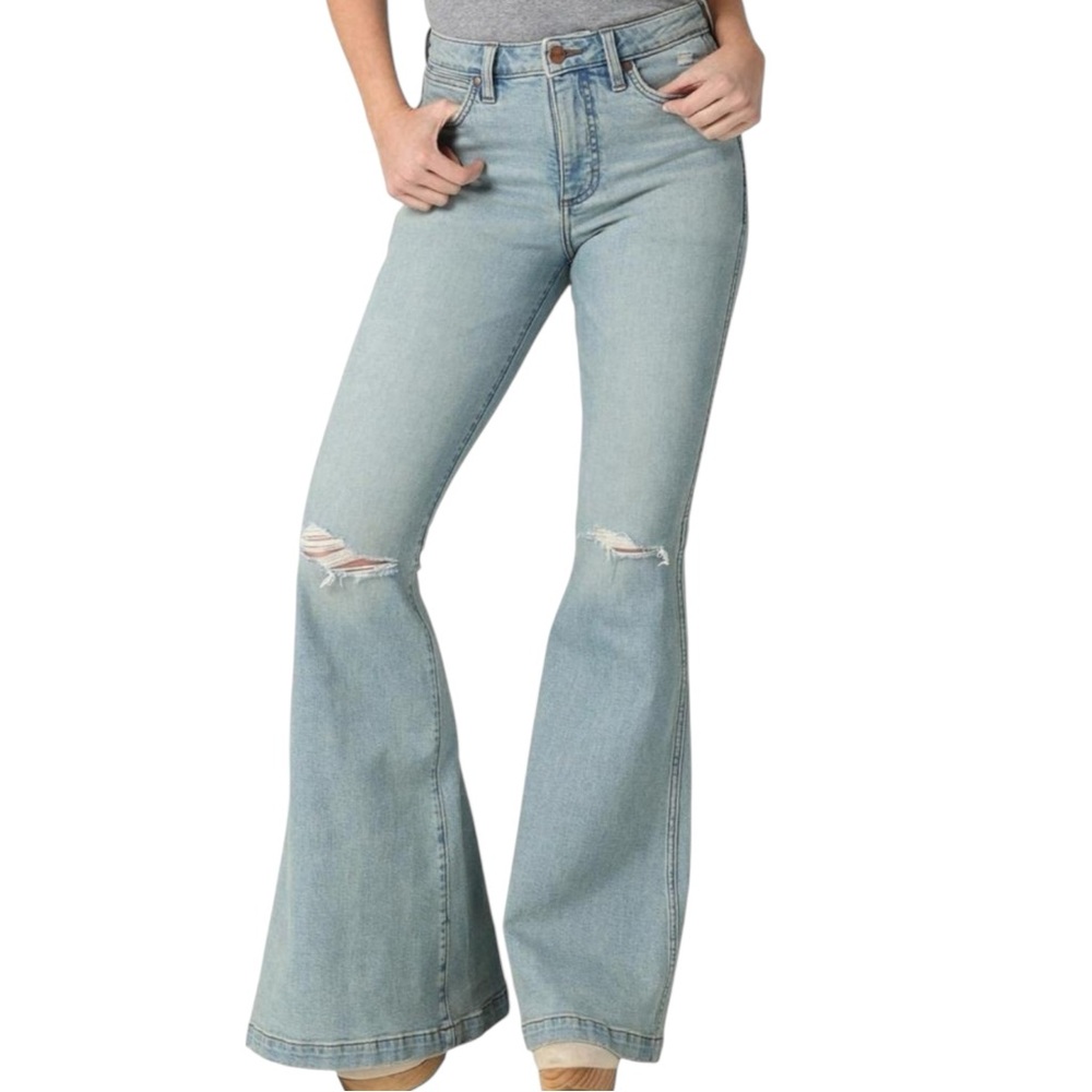 Wrangler Light Blue Flare Jeans